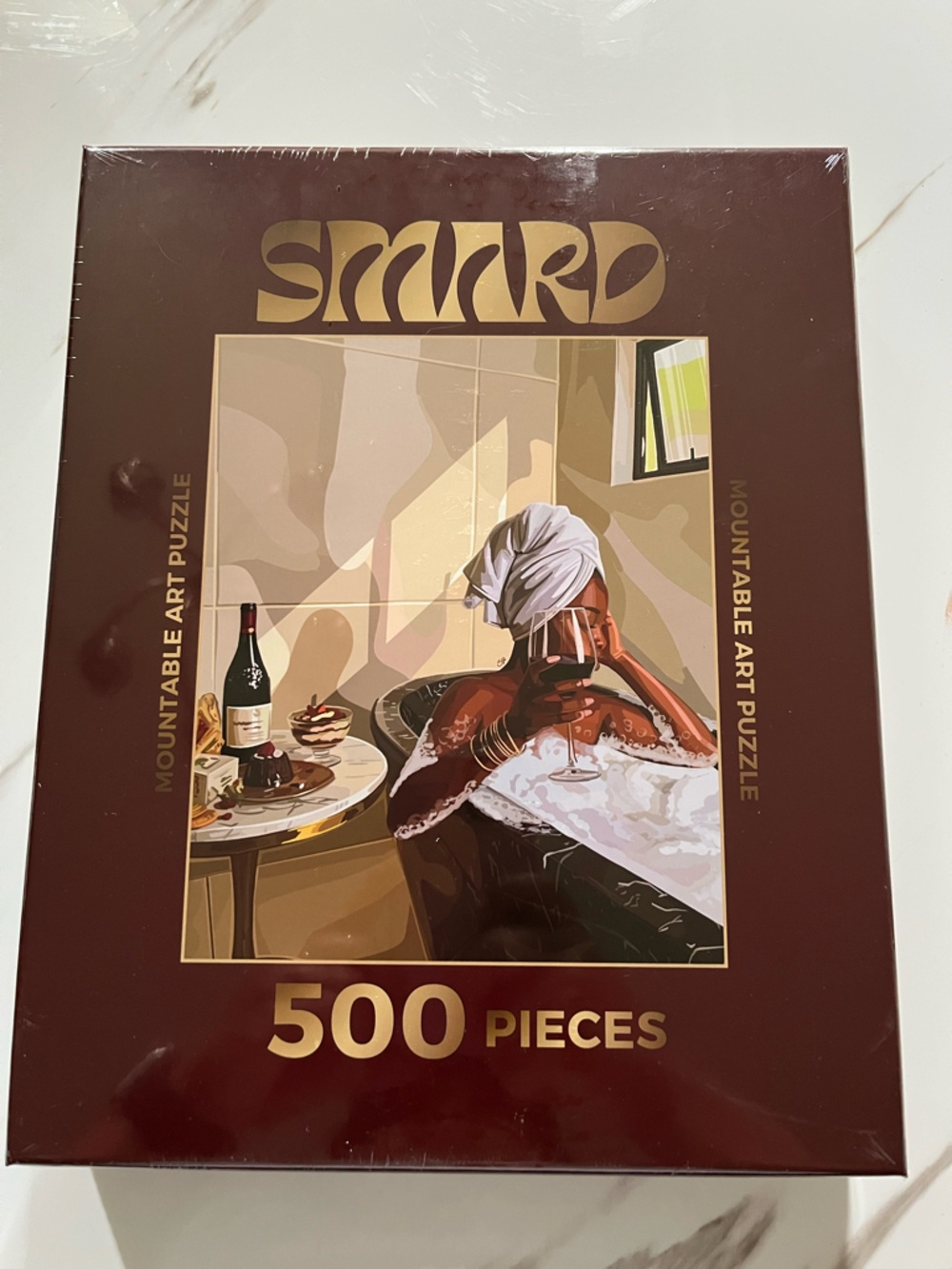 SMARD 500-Piece Art Puzzle - Luxury is Calm